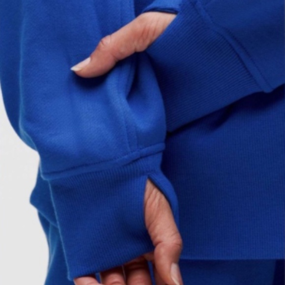 NWT! Lululemon Scuba Oversized Funnel-Neck Half Zip Long - Picture 3 of 3